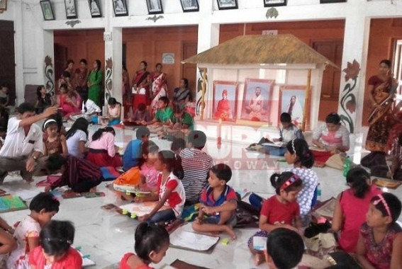 Ramkrishna Sarada Ashram organized Sit and draw competition
